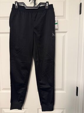 Spyder Kids Black Athletic Jogger Sweatpants